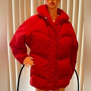 Ski Elegant Red Women's Puffer